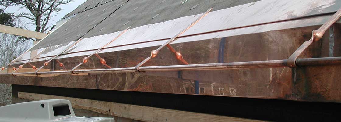 Copper Gutters